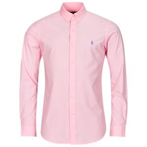 Polo Ralph Lauren Overhemd Lange Mouw  CHEMISE AJUSTEE SLIM FIT EN POPELINE UNIE