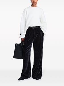 Proenza Schouler White Label Aria wide-leg trousers - Zwart
