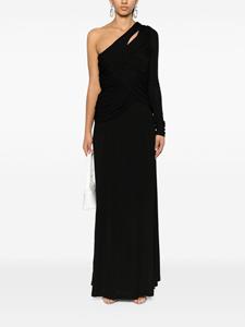TWINSET Asymmetrische jurk - Zwart