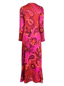 FARM Rio Maxi-jurk met bloemenprint - Veelkleurig