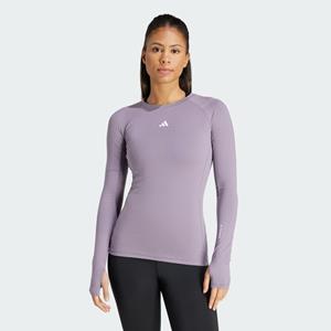 Adidas Techfit Trainingsshirt met Lange Mouwen