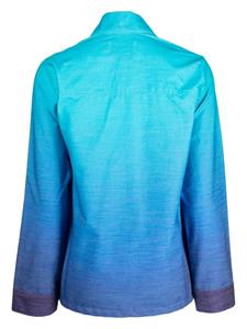 Bambah Blouse met kleurverloop - Blauw