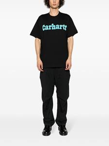 Carhartt WIP T-shirt met logoprint - Zwart