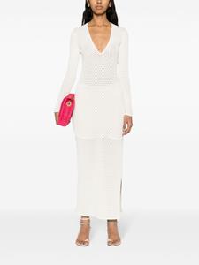 TOM FORD Gebreide maxi-jurk - Wit