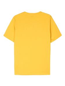 PS Paul Smith Katoenen T-shirt met logopatch - Geel