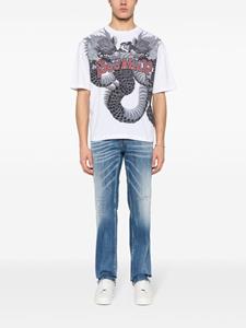 Dsquared2 T-shirt met print - Wit