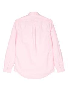 Polo Ralph Lauren Katoenen overhemd met geborduurd logo - Roze