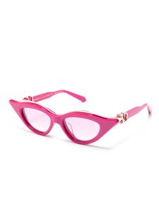 Valentino Eyewear V-Goldcut II cat-eye sunglasses - Roze
