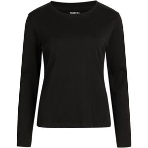 NORVIG Ladies O-neck T-shirt, Kleur: Zwart
