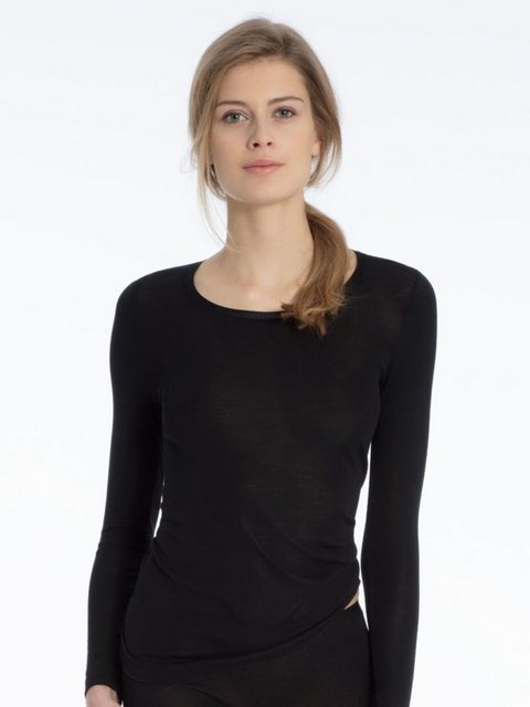 Calida Blouse, Kleur: Zwart