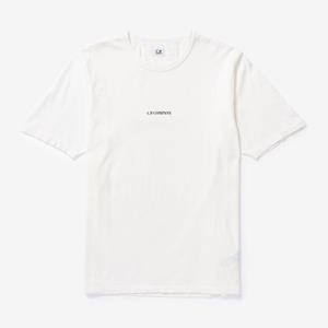 C.P. Company 24/1 Jersey Garment Dyed Logo T-shirt
