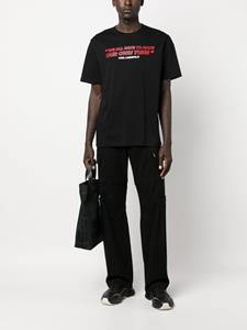 Karl Lagerfeld T-shirt met tekst - Zwart