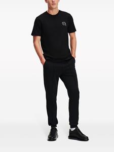 Karl Lagerfeld T-shirt met Ikonik 2.0-print - Zwart