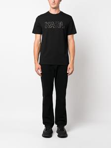 Karl Lagerfeld Katoenen T-shirt - Zwart