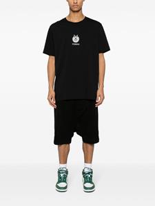 Iceberg T-shirt met konijnprint - Zwart