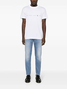 Calvin Klein logo-print cotton blend T-shirt - Wit