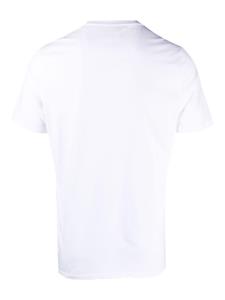 Barbour T-shirt met geborduurd logo - Wit