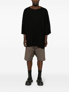 Rick Owens Tommy T semi-sheer T-shirt - Zwart