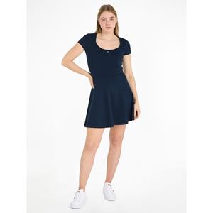 Tommy Jeans Blusenkleid "TJW SS FIT & FLARE DRESS EXT"