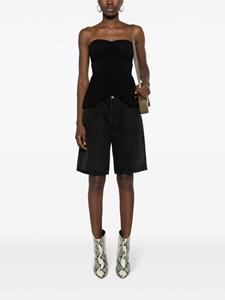 ISABEL MARANT Ermina strapless blouse - Zwart