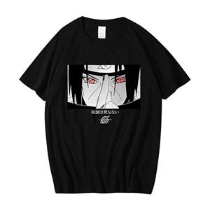 Limindong Harajuku Heren T-shirt Cool Cartoon Anime Print Unisex Korte Mouw Casual T-shirt Heren Streetwear Top Zomer Top