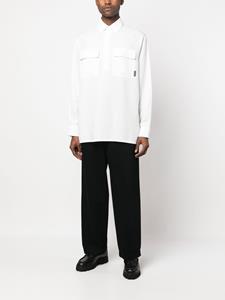 Karl Lagerfeld Overhemd met borstzak - Wit