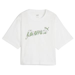 PUMA T-Shirt BLOSSOM Graphic Kurzes T-Shirt Damen