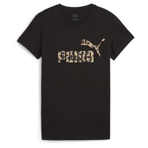 PUMA ESS+ ANIMAL T-shirt met print voor dames