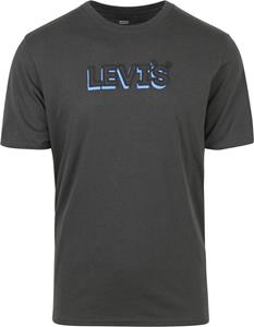 Levis Levi's Relaxed T-Shirt Schwarz