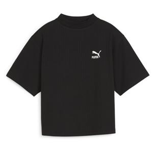 PUMA T-Shirt Classics Mock Neck T-Shirt Damen