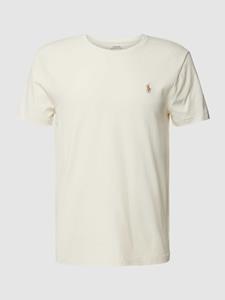 Polo Ralph Lauren Custom-Slim-Fit Rundhals-T-Shirt - Parchment Cream - S