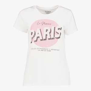 TwoDay dames T-shirt met tekstopdruk wit