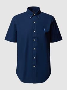 Polo Ralph Lauren Overhemd met effen design en geborduurd logo