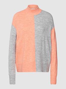 Christian Berg Woman Gebreide pullover in two-tone-stijl