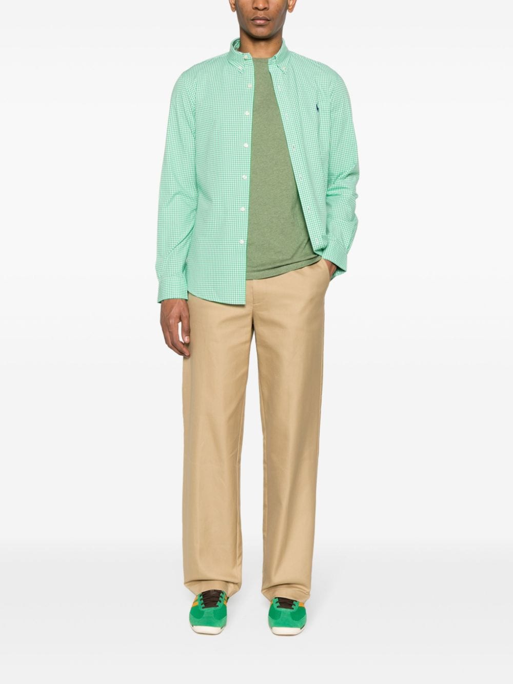 Polo Ralph Lauren Overhemd met gingham ruit - Groen