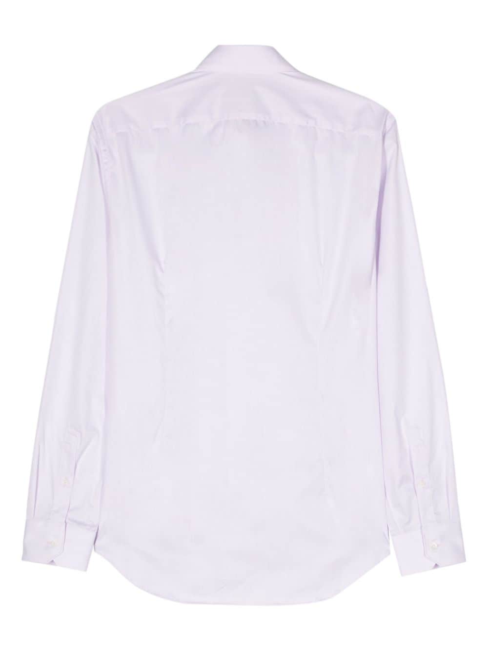 Corneliani Overhemd met slub textuur - Roze