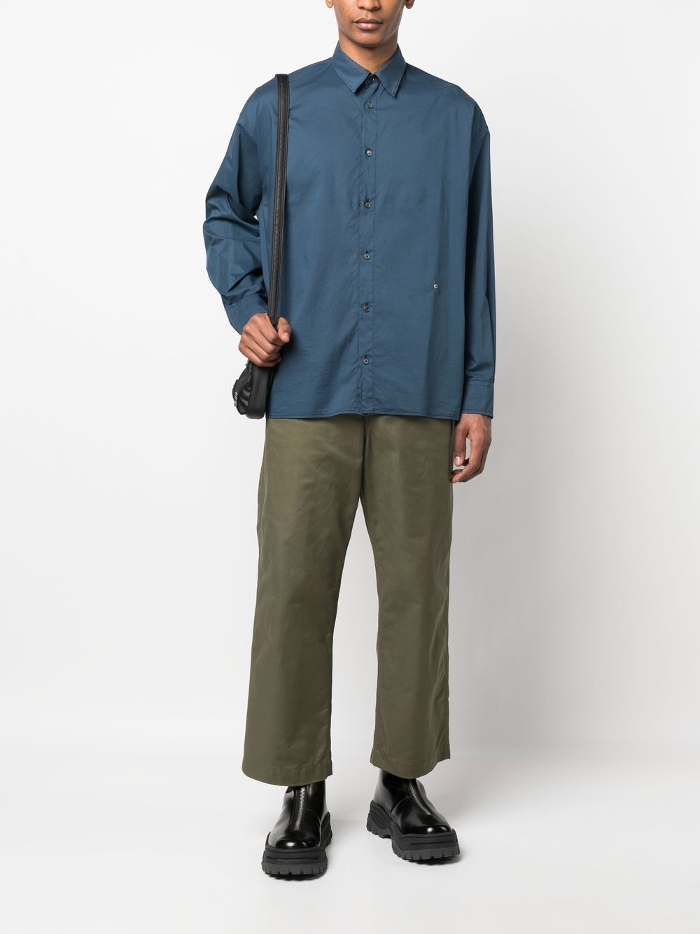 Etudes Button-down overhemd - Blauw