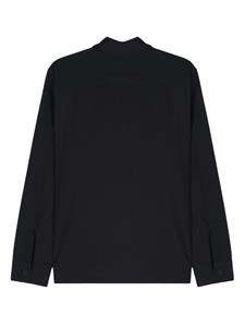 Calvin Klein Blouse met puntige kraag - Blauw