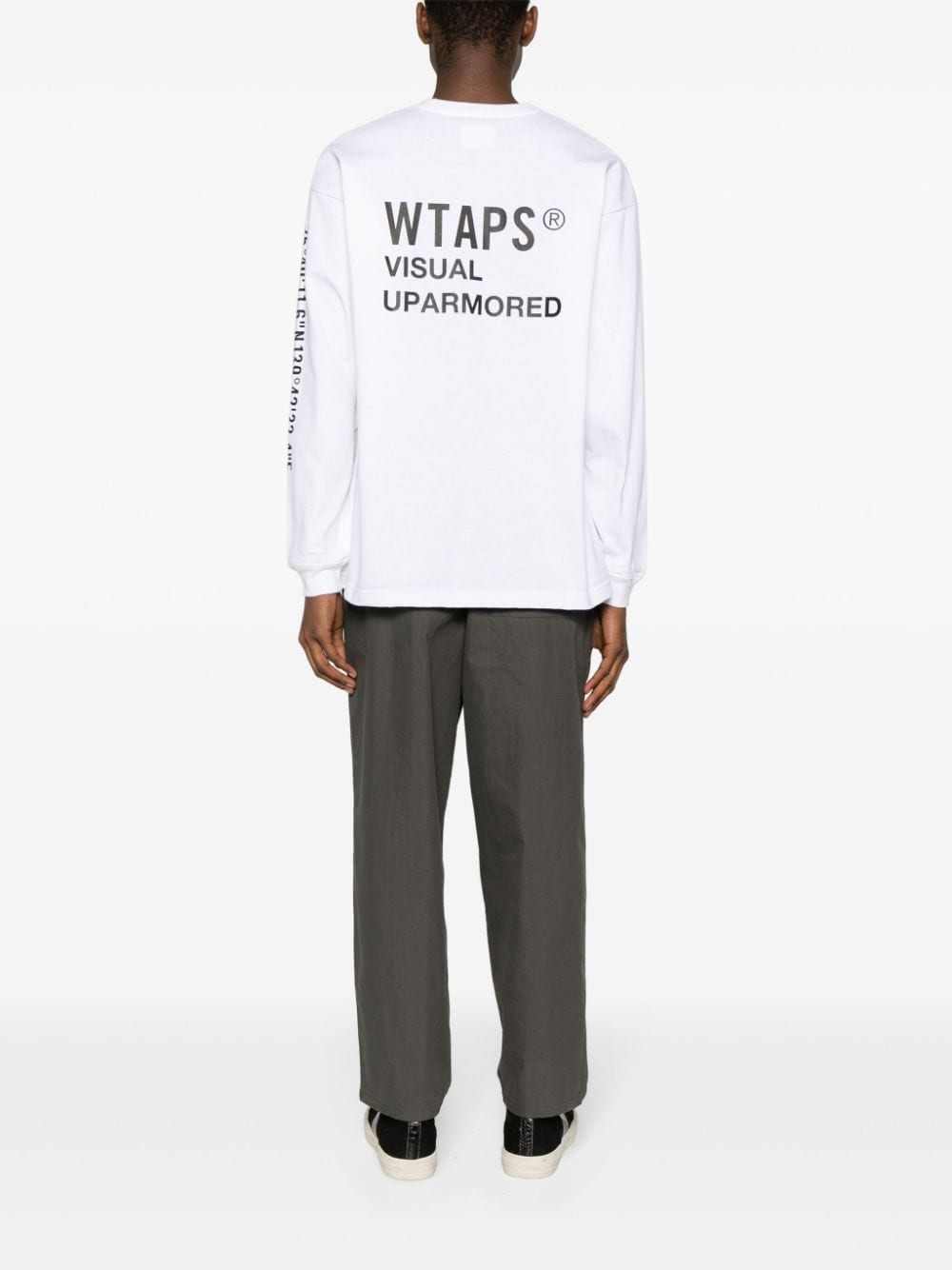 WTAPS T-shirt met print - Wit