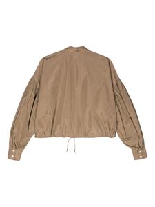 MSGM Blouse met bischopmouwen - Beige