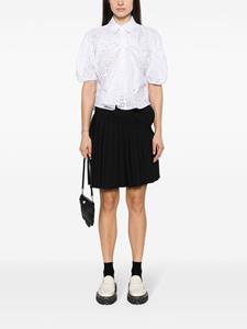 Simone Rocha Broderie anglaise blouse - Wit