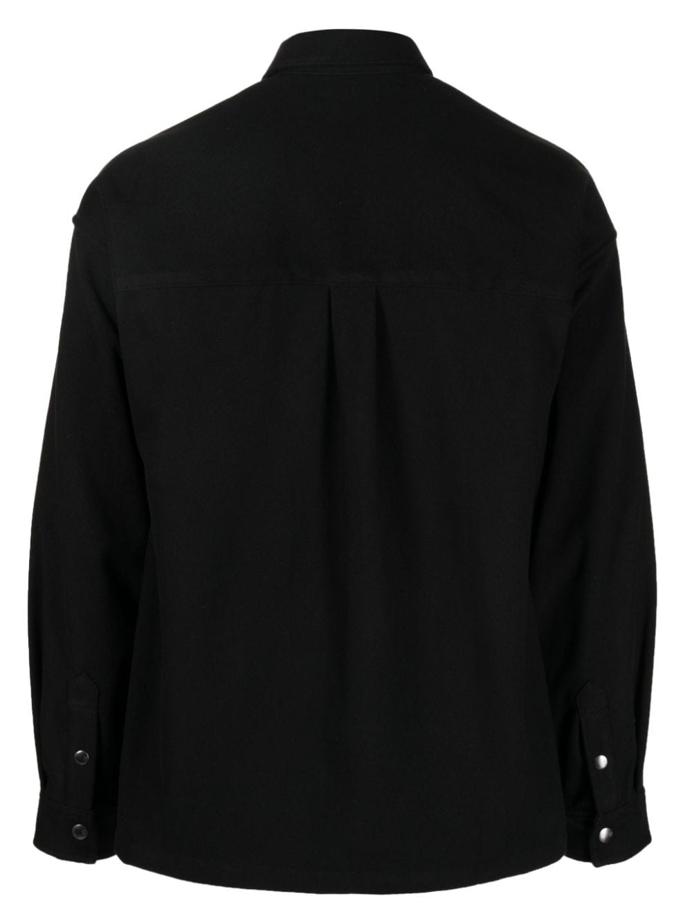 Izzue Overhemd met geborduurd logo - Zwart