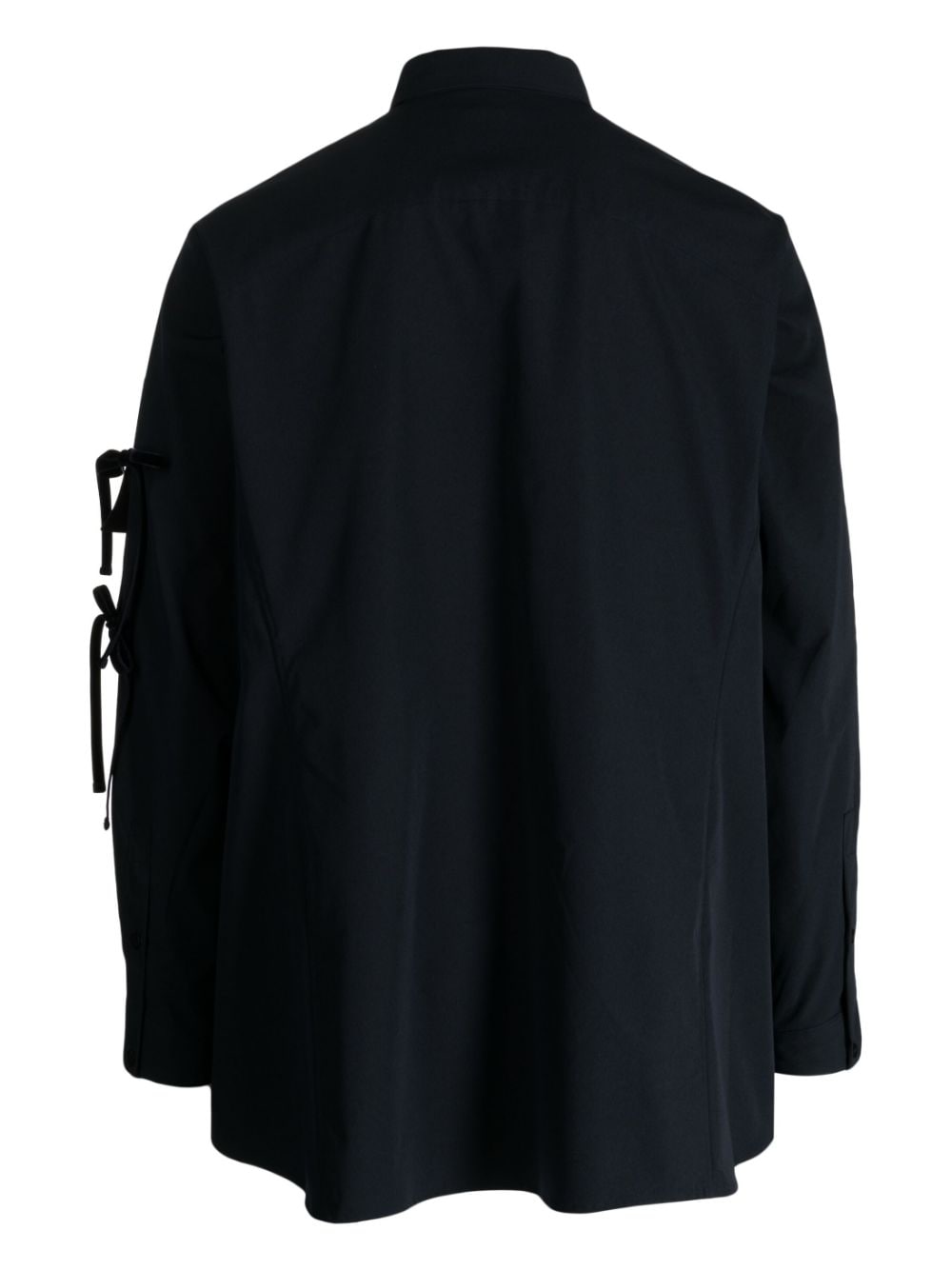 Yoshiokubo Overhemd met klassieke kraag - Zwart