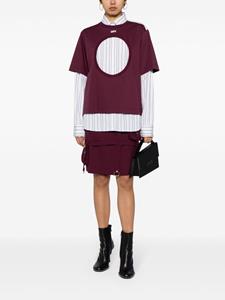 Off-White Gestreepte blouse - Paars