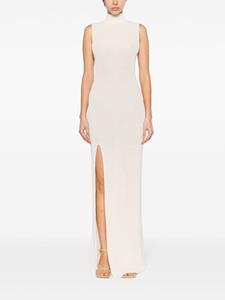 Aya Muse Berin gebreide maxi-jurk - Beige