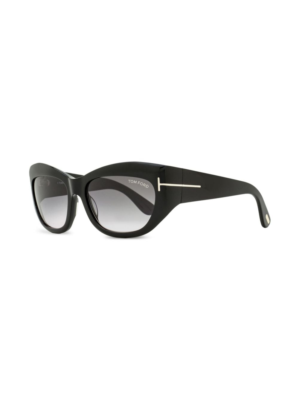 TOM FORD Eyewear Brianna zonnebril met cat-eye montuur - Zwart
