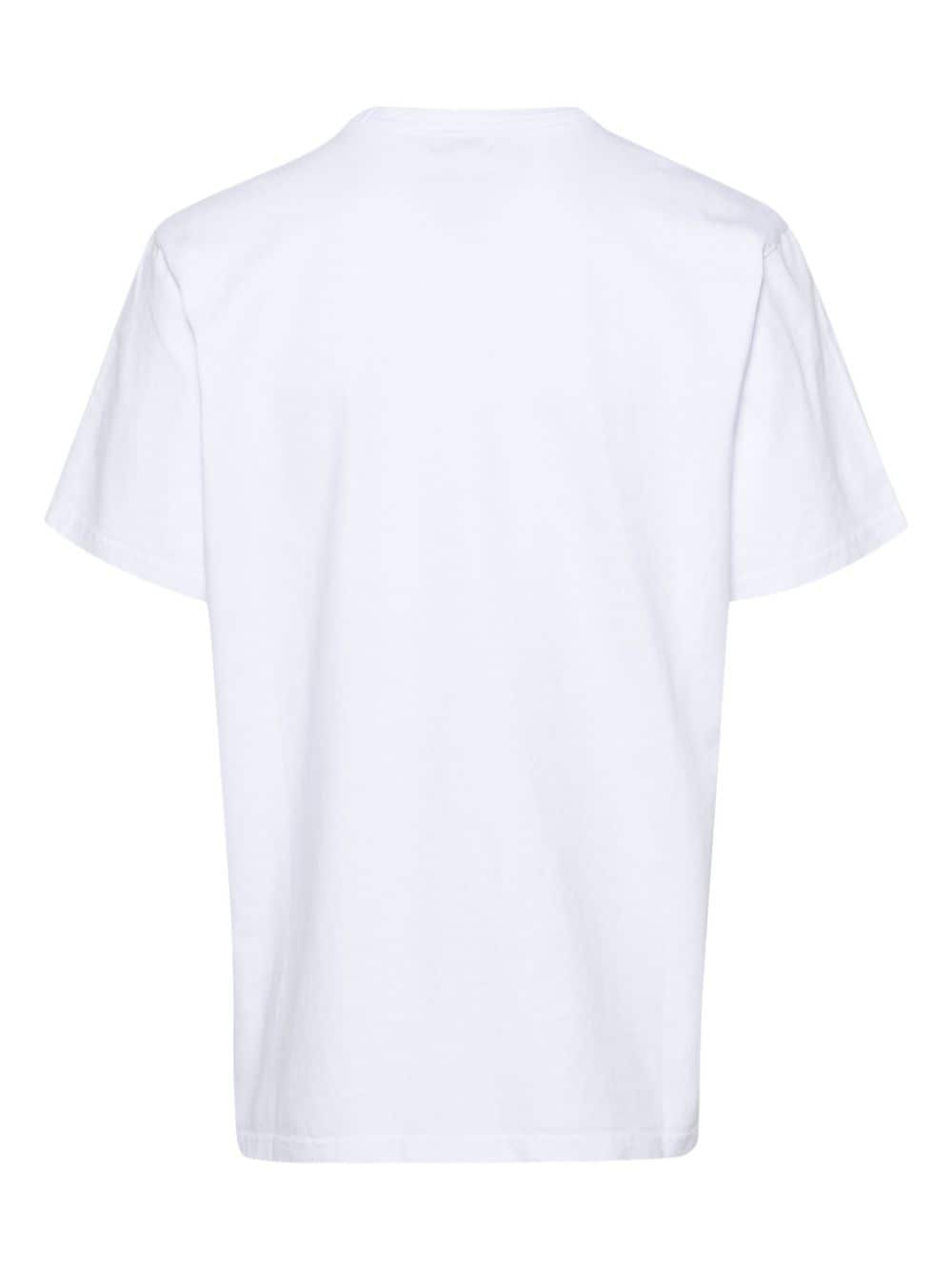 Woolrich T-shirt met logoprint - Wit