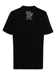 Iceberg T-shirt met grafische print - Zwart
