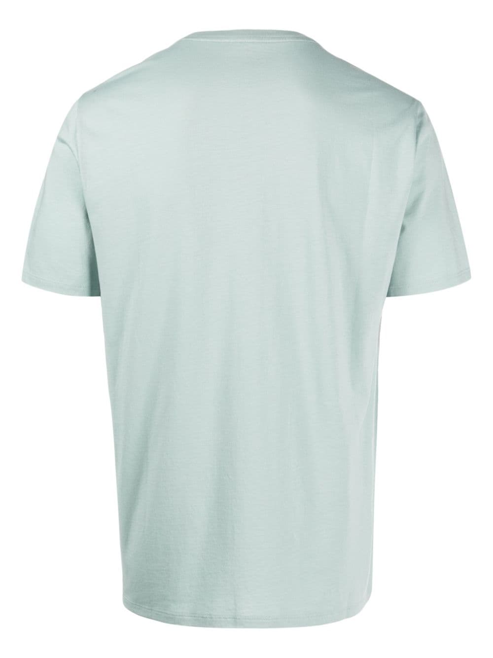 Vince Katoenen T-shirt met ronde hals - Blauw