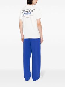 Off-White Jeddah katoenen T-shirt met logoprint - Wit